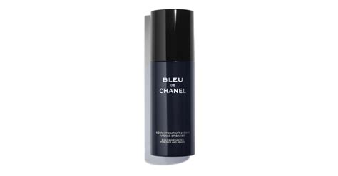 bleu de chanel soin hydratant 2-en-1 visage et barbe|bleu de chanel face moisturizer.